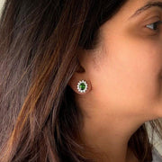 forest-sunset-diamond-stud
